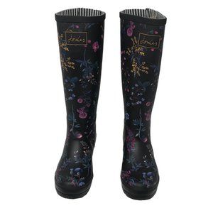 Joules Women's Welly Print Rain Boot (Size 9)
